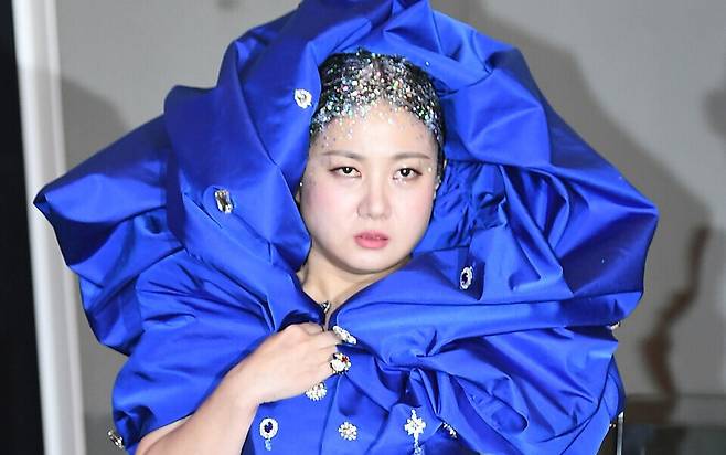 사진=2023 MBC 방송연예대상 레드카펫 행사에 참석한 박나래. ⓒ이혜영 기자 lhy@hankooki.com