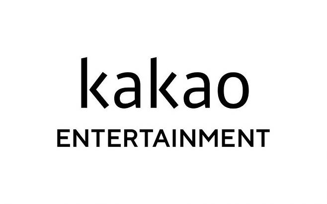 카카오엔터테인먼트 로고. 카카오엔터테인먼트