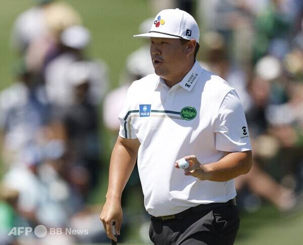 2025년 미국프로골프(PGA) 투어 메이저 대회 마스터스 토너먼트에 출전한 임성재 프로가 최종라운드 경기하는 모습이다. 사진제공=ⓒAFPBBNews = News1