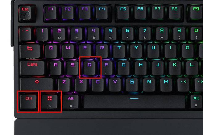 가상 데스크톱을 생성하려면 ‘컨트롤(Ctrl)ㆍ윈도(Win)ㆍD’ 키를 동시에 누르면 됩니다 / 출처=IT동아