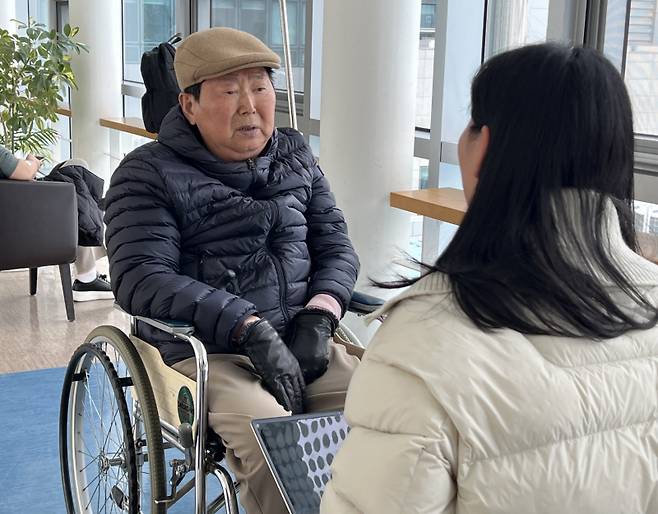 다발성골수종 환자인 조영복(78세·남)씨는 최근 쿠키뉴스와 만나 레블리미드 병용요법의 치료 과정과 효과에 대해 이야기했다. BMS 제공