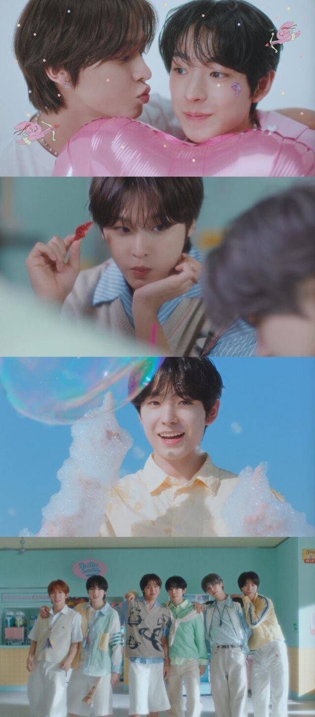 그룹 NCT 위시 '팝팝' 뮤직비디오/SM엔터테인먼트