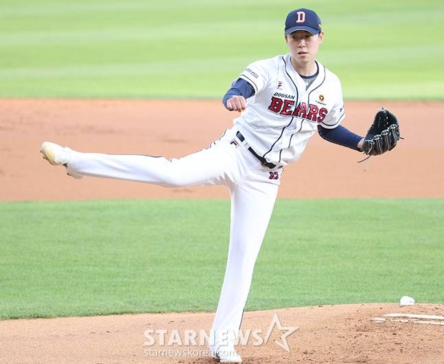 두산 김유성. /사진=김진경 대기자