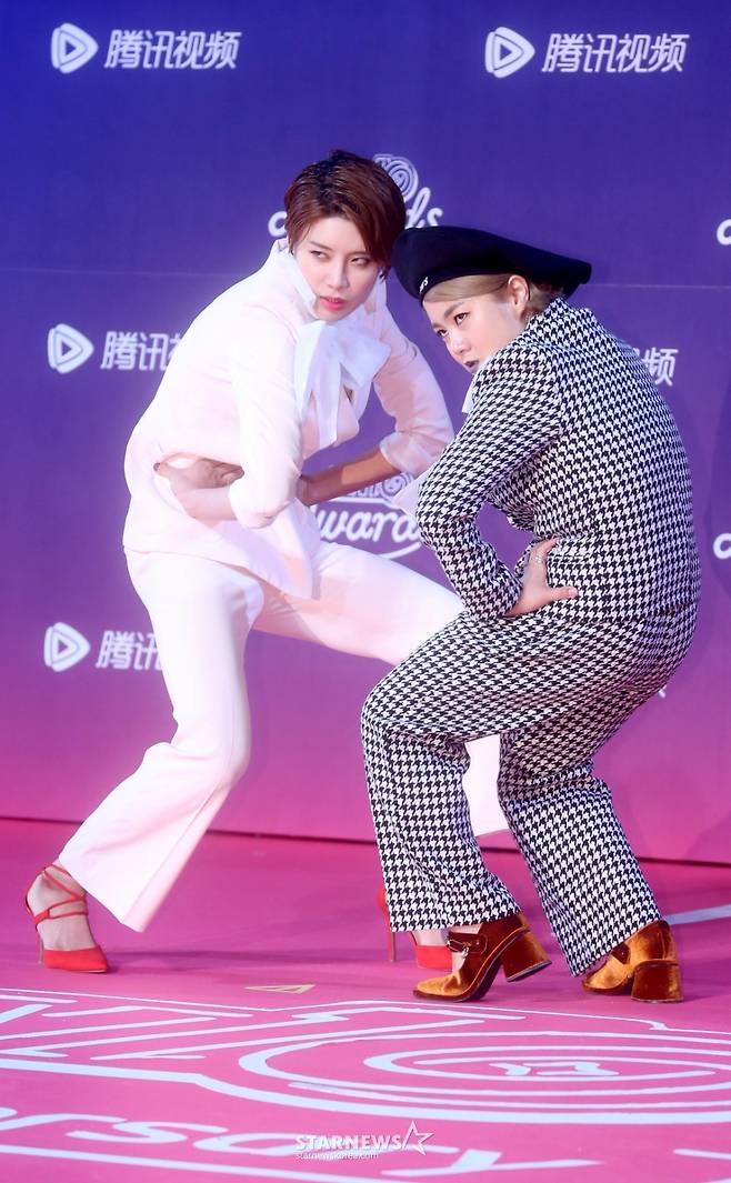 장도연 박나래 /사진=고양(경기)=홍봉진기자 honggga@