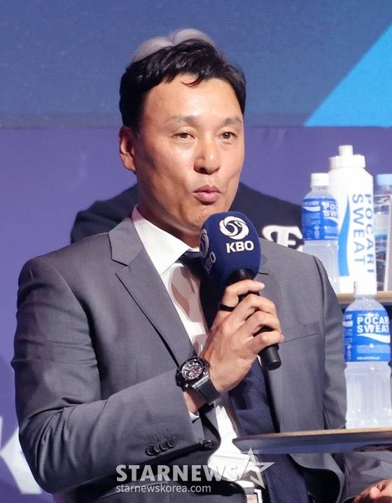 이승엽 이사장. /사진=김진경 대기자