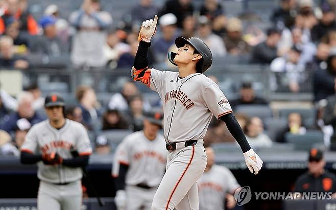 홈런 친 이정후 [AFP=연합뉴스]