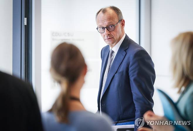 프리드리히 메르츠 독일 기독민주당 대표 [EPA=연합뉴스 자료사진]