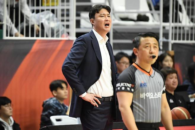 송영진 kt 감독. [KBL 제공. 재판매 및 DB 금지]