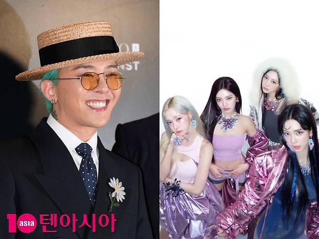 가수 지드래곤, 그룹 에스파/사진=텐아시아 DB, 에스엠엔터테인먼트 제공