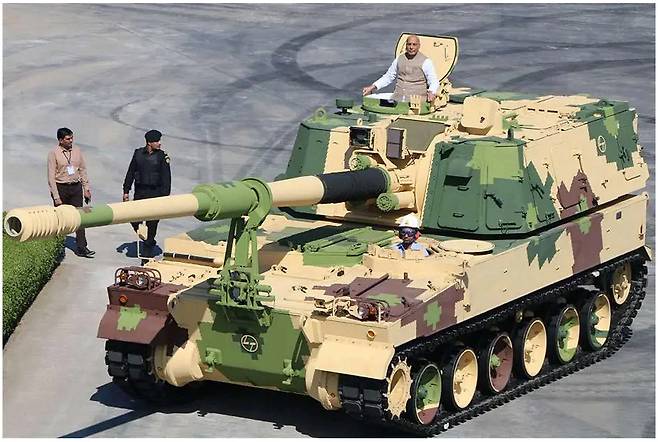 인도 바즈라 자주포