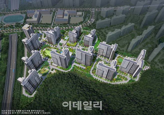 동탄 꿈의숲 자연&데시앙 조감도(사진=태영건설)