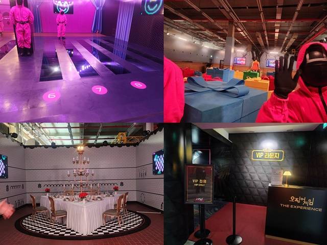 '오징어 게임: 더 익스피리언스' 체험장에는 한국인을 비롯해 다수의 외국인 관광객들이 단체로 참가하기도 해 눈길을 끌었다. /김샛별 기자