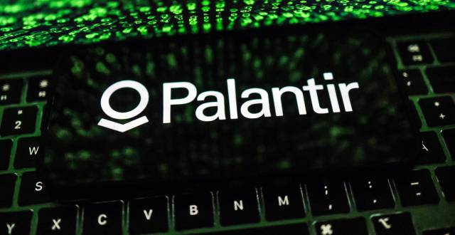 미국 인공지능(AI) 기반 소프트웨어 업체 팔란티어/EPA연합뉴스