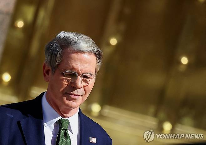 베선트 미국 재무부 장관 [로이터 연합뉴스 자료사진. 재판매 및 DB 금지]