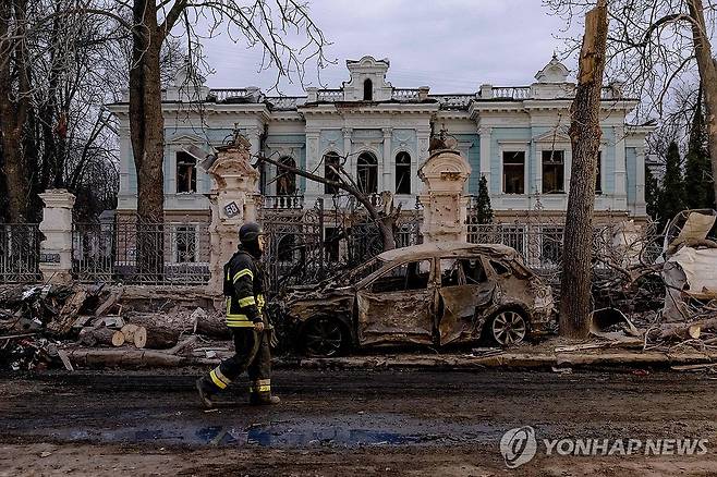 우크라 북동부에 러 탄도미사일 공격…최소 32명 사망 [AFP 연합뉴스 자료사진. 재판매 및 DB 금지]