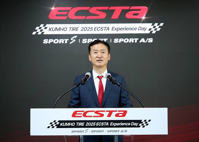 금호타이어 대표이사 정일택 사장.