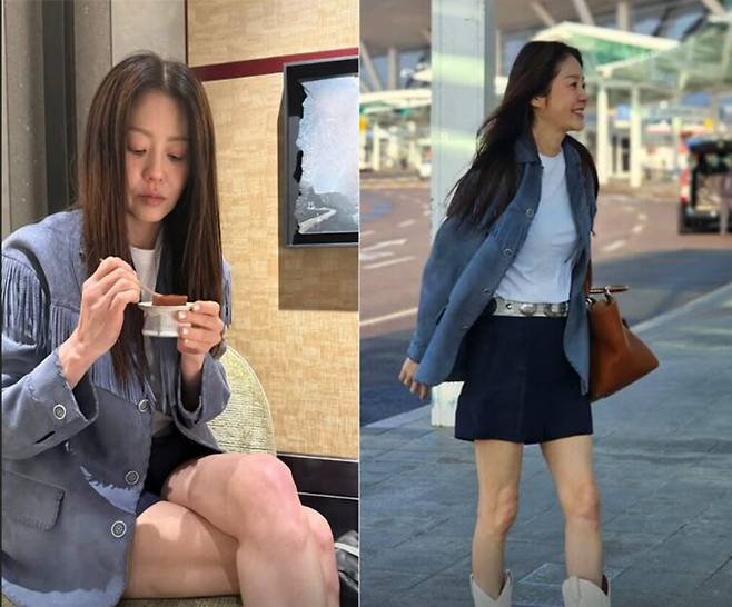 배우 고현정이 앙상한 모습으로 나타나 화제다. [사진=고현정 인스타그램]