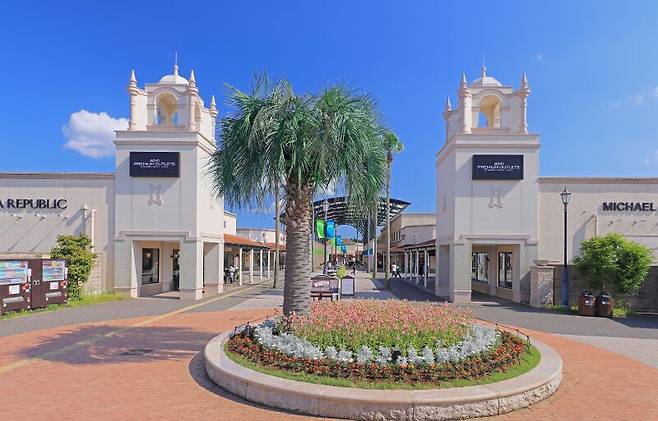 일본 이바라키현 프리미엄 아울렛 전경/미쓰비시지쇼 사이몬