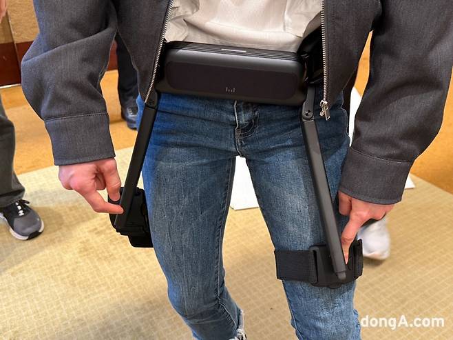 윔 S 착용 모습.