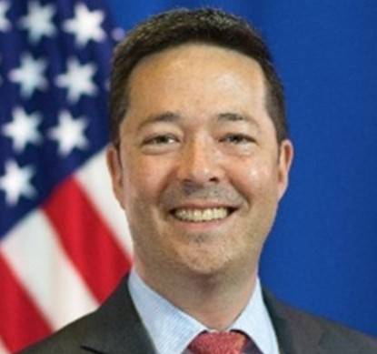 오닐 미 국무부 동아태국 고위 관리. 연합뉴스&nbsp;