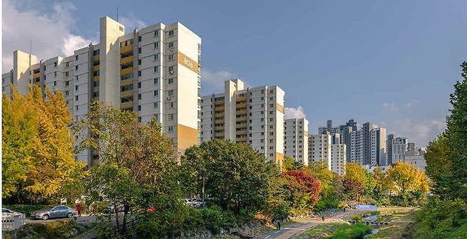 경기 과천시 부림동 과천주공8단지 전경. [매경DB]