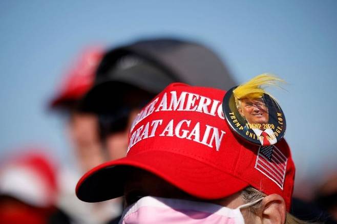 ‘미국을 다시 위대하게’(MAGA, Make America Great Again) 모자 [로이터 = 연합뉴스]