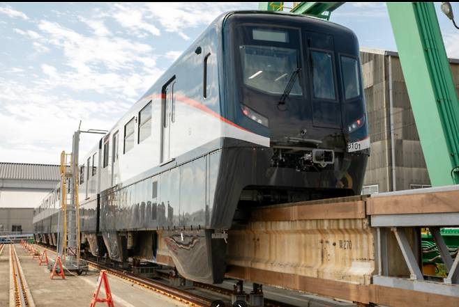 파나마 3호선 전동차 모습. 대구교통공사 제공