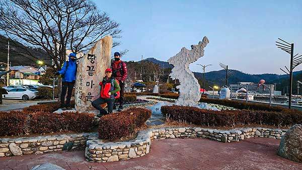 2023년 땅통종주. 해남 땅끝마을에서 고성 통일전망대까지 31구간으로 나눠 완주했다.