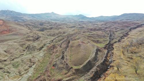 튀르키예 아라라트산 두루프나르 지대 전경. 연합뉴스(노아의 방주 찾기 고고학 연구팀 홈페이지 캡처)