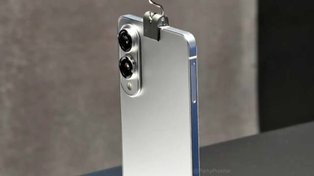 삼성전자가 1월 미국 캘리포니아주 새너제이 SAP센터에서 공개한 ‘갤럭시 S25 엣지’ 시제품. 사진 제공=삼성전자