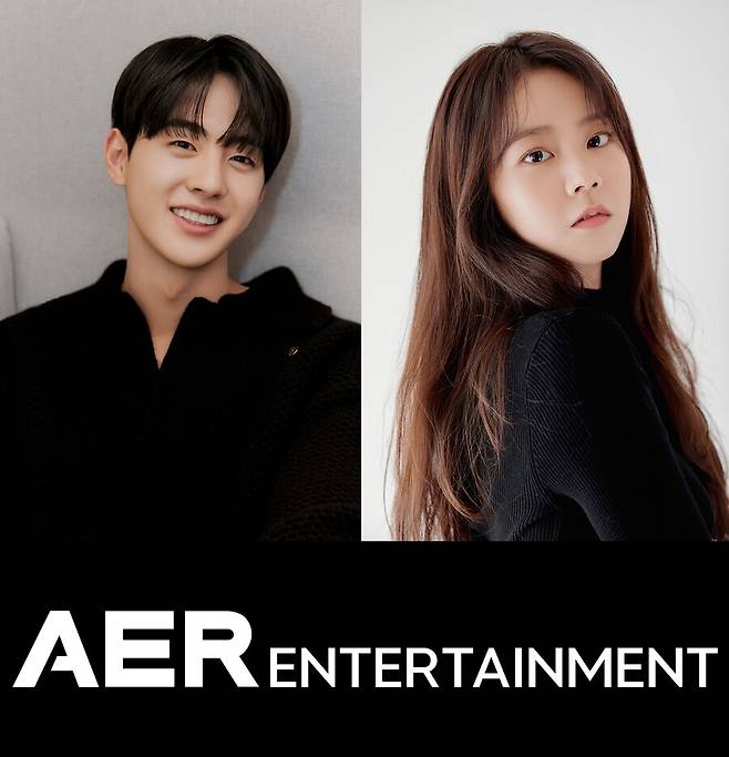 ▲ 김현진(왼쪽), 한승연. 제공| 아에르엔터테인먼트