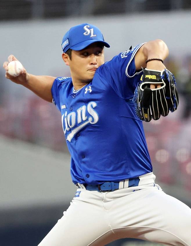 ▲ 삼성 최원태 ⓒ연합뉴스