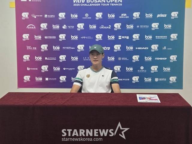 경기 후 만난 권순우. /사진=이원희 기자