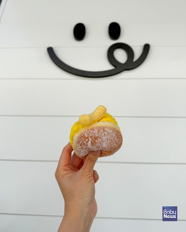 농심 노티드 LA점 바나나킥 크림 도넛 이미지. ⓒ농심