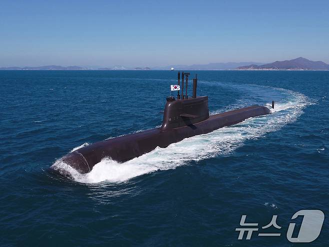 사진은 한화오션이 건조한 장보고-III 잠수함의 모습. (한화오션 제공) 2024.12.20/뉴스1