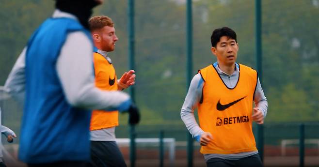 토트넘 홈페이지영상캡쳐