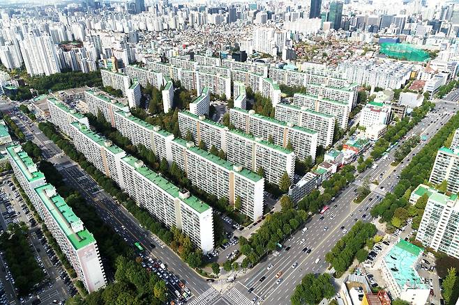 서울 강남구 은마아파트 전경. /강남구