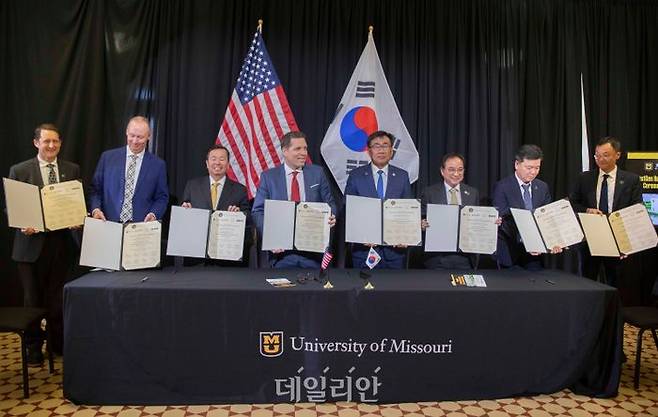 원자력연 컨소시엄이 美 미주리대 차세대연구로 초기설계 계약을 체결했다. ⓒ한국원자력연구원