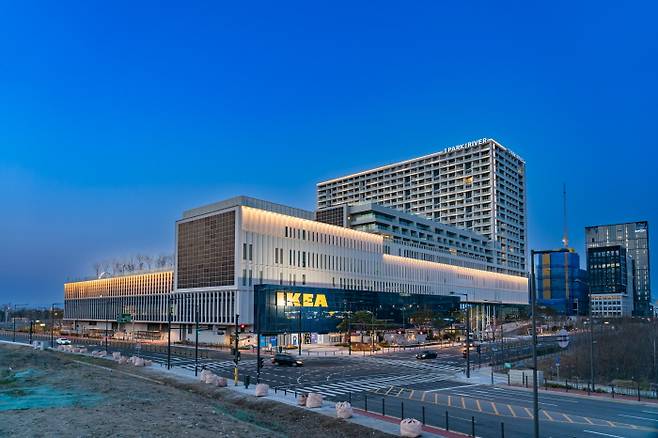 강동 아이파크 더리버 전경. 강동구 제공