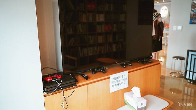 ▲ 게임 타이틀을 대여해서 즐기는 것도 가능합니다