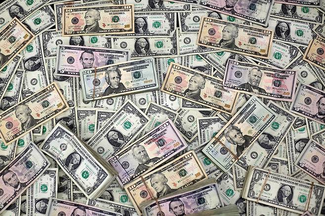 미국 달러화. [로이터]