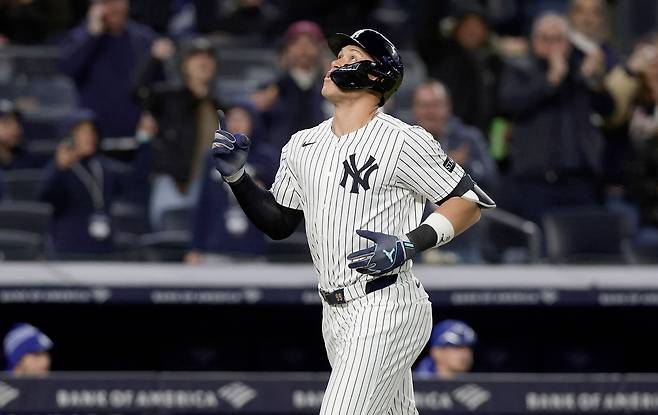 애런 저지.   뉴욕 | AFP연합뉴스