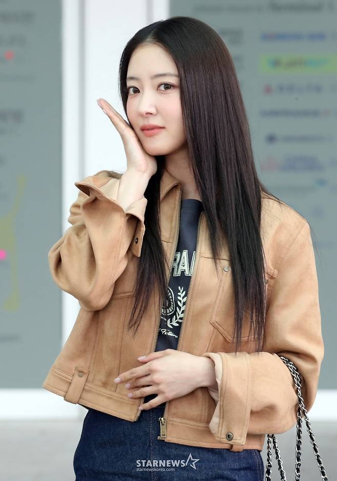 배우 이세영이 화보 촬영 차 태국으로 28일 오후 인천국제공항을 통해 출국하고 있다. 2025.02.28 /사진=임성균 tjdrbs23@