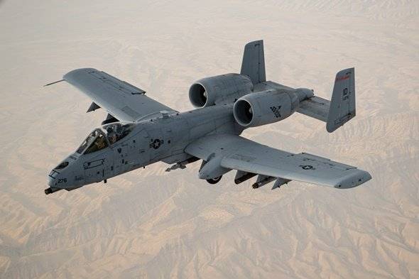 미국 공군 A-10C 공격기. 미국 공군 제공