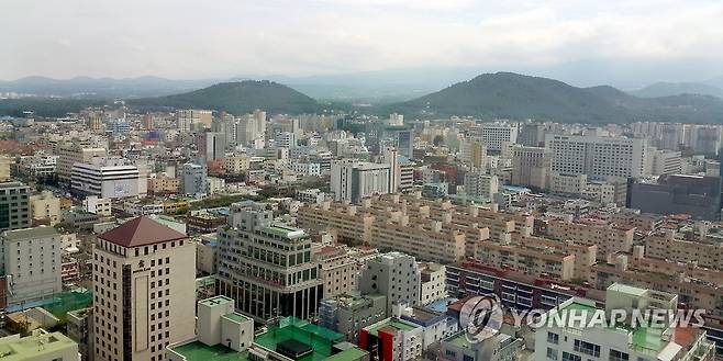 제주 도심지 촬영 전지혜. 제주도 제주시 도심지 풍경