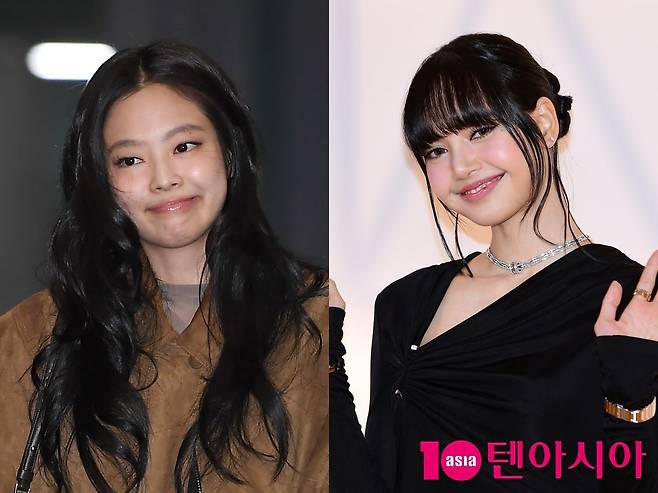 그룹 블랙핑크 제니, 리사/사진=텐아시아 사진DB