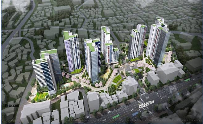 청파1구역 재개발 조감도(자료=서울시)