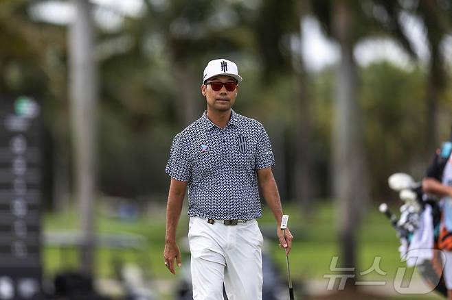 LIV(리브) 골프의 케빈 나. ⓒ AFP=뉴스1