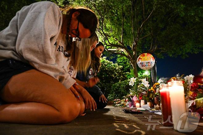 미국 플로리다주 탤러해시 소재 플로리다주립대에서 17일(현지시간) 총격 사건이 발생해 2명이 사망하고 5명이 부상을 당했다. 2025.4.17. ⓒ AFP=뉴스1 ⓒ News1 이창규 기자