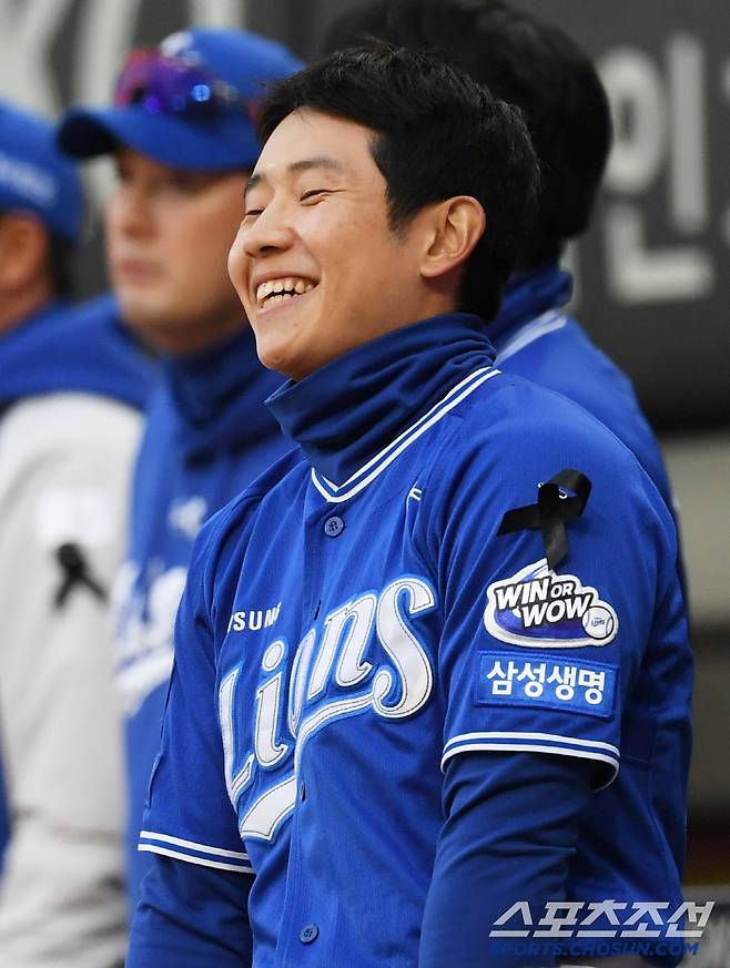 3일 광주 기아챔피언스필드에서 열린 KIA 타이거즈와 삼성 라이온즈의 경기. 삼성 김지찬. 광주=박재만 기자 pjm@sportschosun.com/2025.04.03/